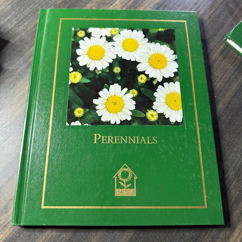 National‎ Home Gardening Club Perennials Book Guide Plants Flowers Illustrated